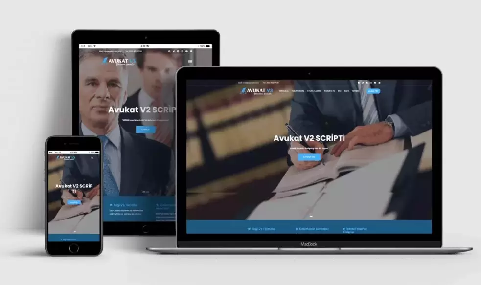 Avukat Web Tasarım V3